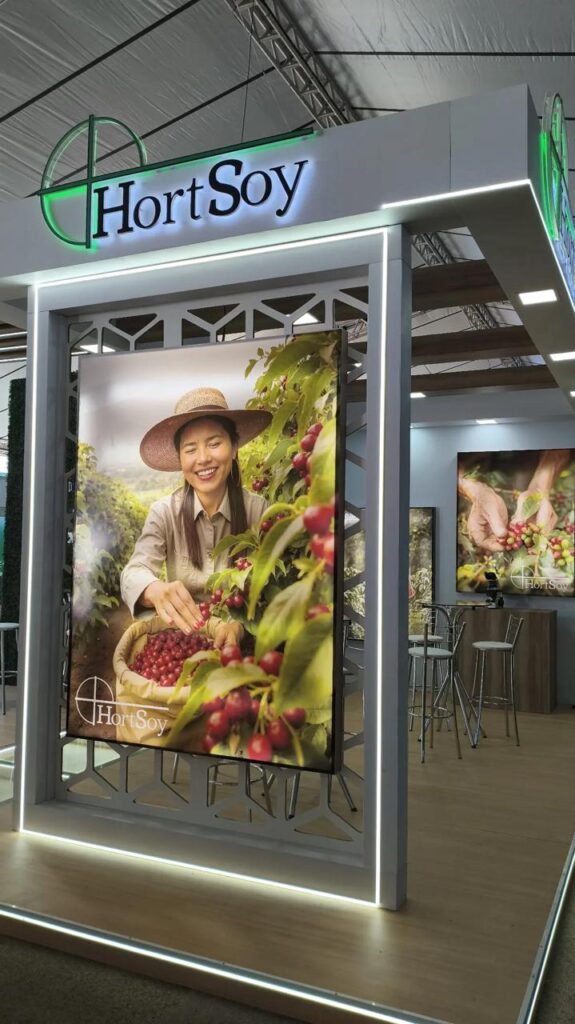 Hortsoy na feira do Cerrado Mineiro